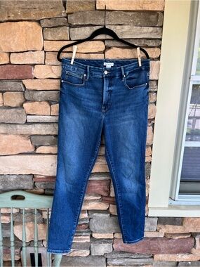 Good American Good Waist Skinny Light Compression Jeans